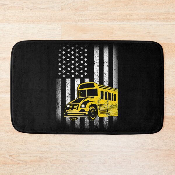 Item preview, Retro Vintage School Bus Driver Usa American Flag designed and sold by Space Art.