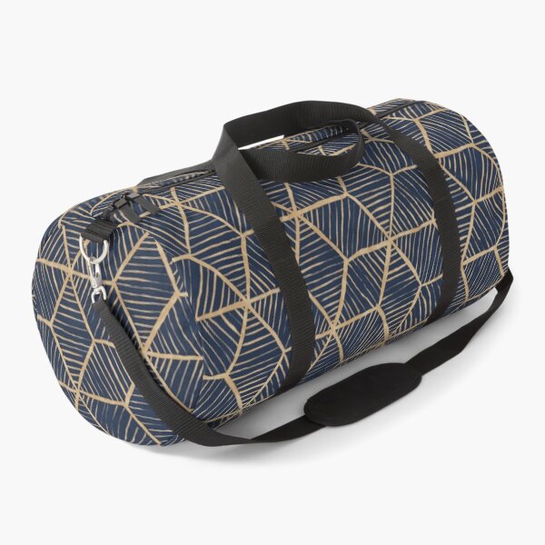 Item preview, Diamond & Hexagon Hand Drawn Pattern - Dark Blue designed and sold by Jana Šlesaríková.
