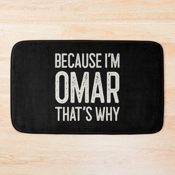 Item preview, Because I’m Omar That’s Why Funny Personalized Name designed and sold by MariosNydras.