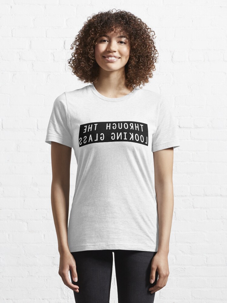 Alternate view of Through the Looking Glass Mirror Image Essential T-Shirt