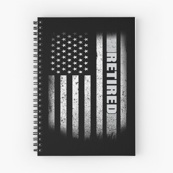 Item preview, Retro vintage Retired Corrections Officer Usa Flag  designed and sold by Space Art.