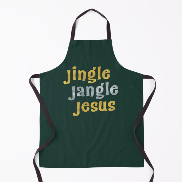 Item preview, Jingle Jangle Jesus | Faux Metallic | Forest Green designed and sold by PotentQuotable.
