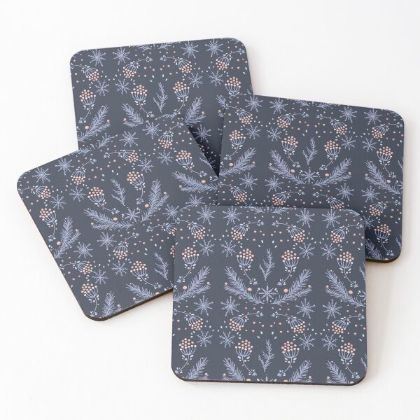 Item preview, Snow berry pattern designed and sold by Lemonmelons.