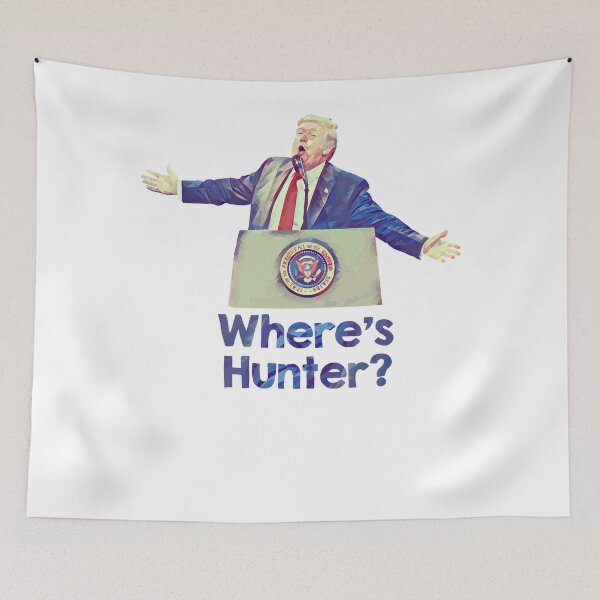 Item preview, Wheres Hunter Sticker designed and sold by hurdsonia.