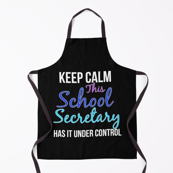 Item preview, Keep Calm This School Secretary Has It Under Control designed and sold by AwesomeWorld1.