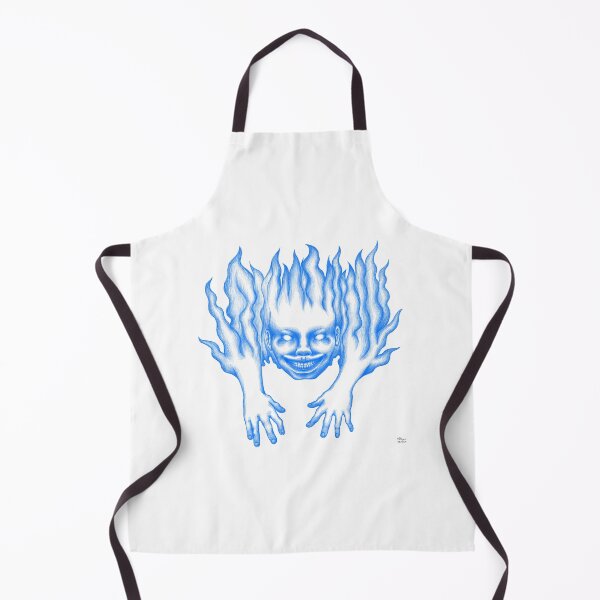 Item preview, Inktober 2021 DAY 6: Spirit PRINT BLUE designed and sold by packtcrushd.