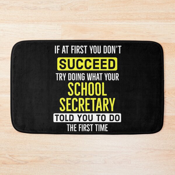 Item preview, School Secretary Funny Gift designed and sold by AwesomeWorld1.