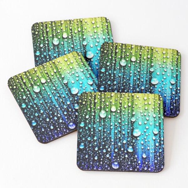 Item preview, Rainbow Drops wallpaper designed and sold by taherismail.