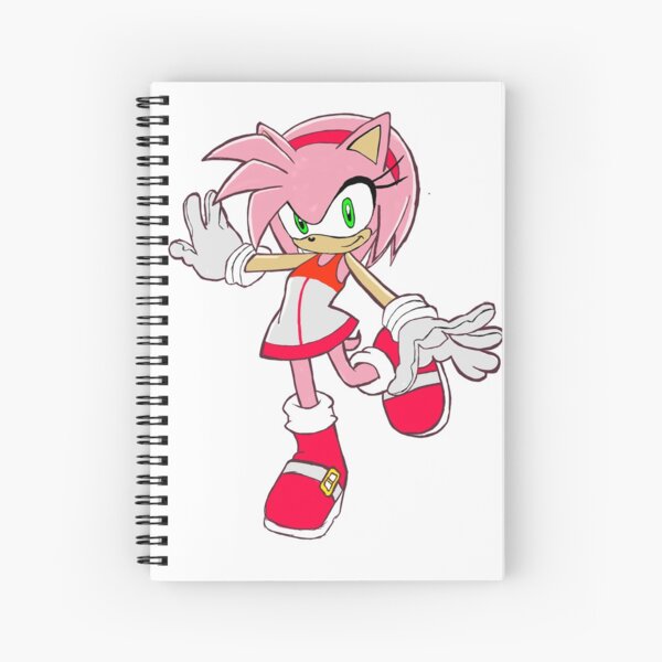 Amy Rose Sonic X - King Boom Boo Spiral Notebook for Sale by GhoulDust