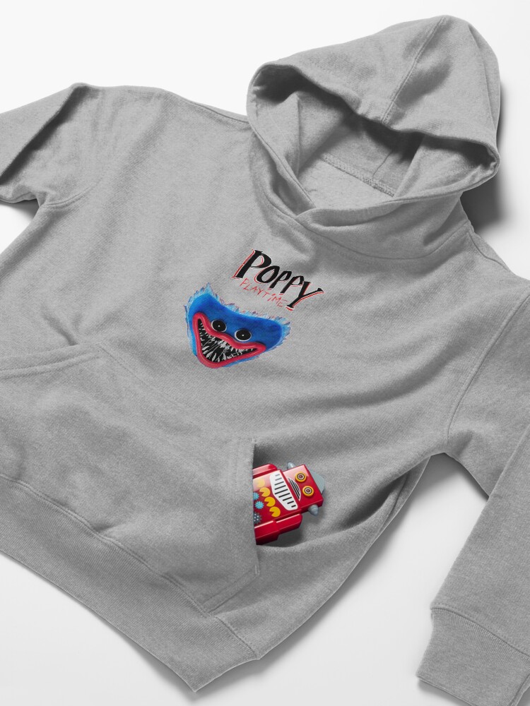 Alternate view of Huggy Wuggy Kids Pullover Hoodie