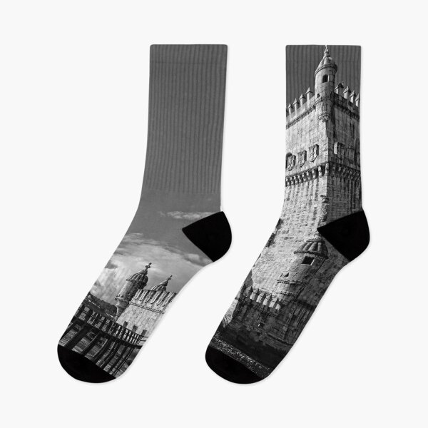 Item preview, The Many Shades Of Belem Tower - 3 - Monochrome © designed and sold by © Hany G. Jadaa © Prince John Photography.