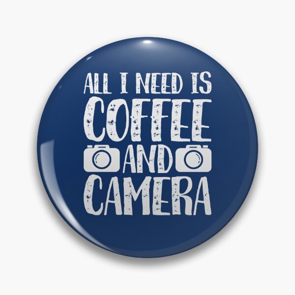 Item preview, All I Need Is Coffee And Camera T-shirt  designed and sold by Aasearts.