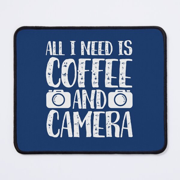 Item preview, All I Need Is Coffee And Camera T-shirt designed and sold by Aasearts.