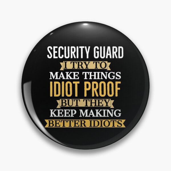 Item preview, Funny Security Guard Gift designed and sold by AwesomeWorld1.
