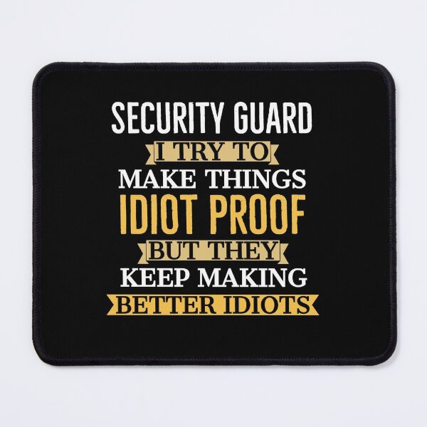 Item preview, Funny Security Guard Gift designed and sold by AwesomeWorld1.
