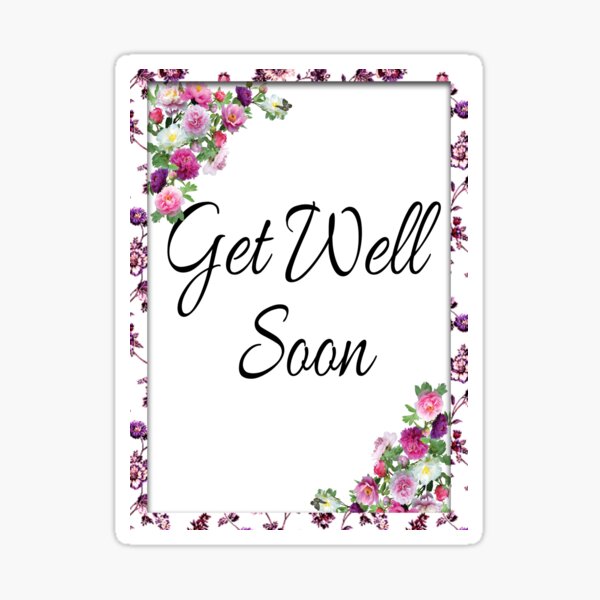 Item preview, Get Well Soon designed and sold by Junior's Digital Designs.
