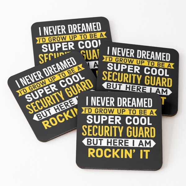 Item preview, Super Cool Security Guard Gift designed and sold by AwesomeWorld1.