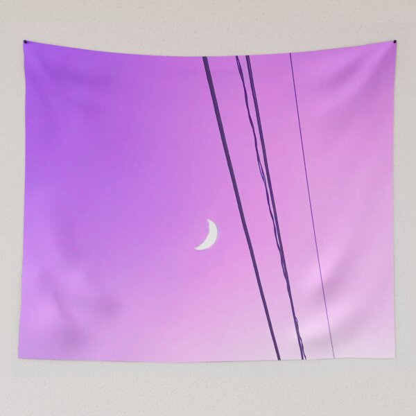 Item preview, Glowing Crescent Moon and Telephone designed and sold by matunteng.