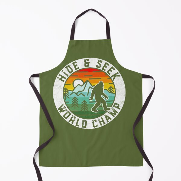 Item preview, Hide & Seek World Champ Retro Bigfoot Funny Nature Outdoors designed and sold by robotbasecamp.