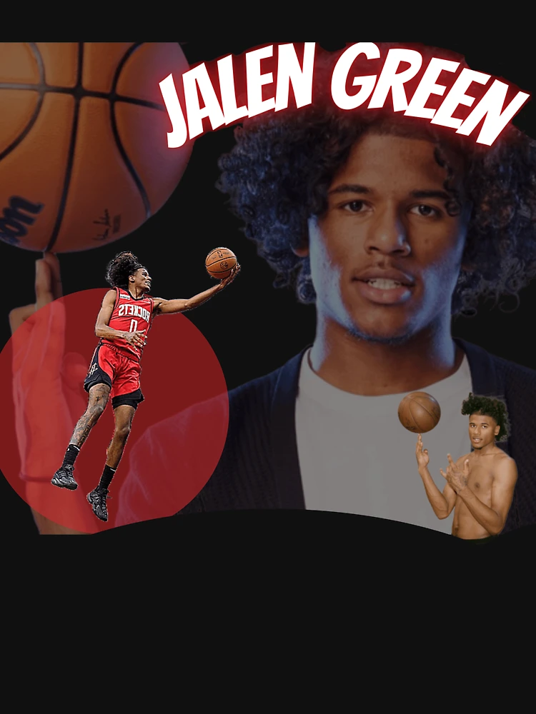 Houston Rockets Jersey Shirt, Jalen Green Jersey Shirt, Nba Summer