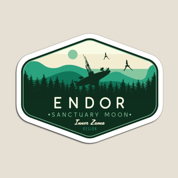 Item preview, Endor - Sanctuary Moon - Inner Zuma Region designed and sold by magrodanny.