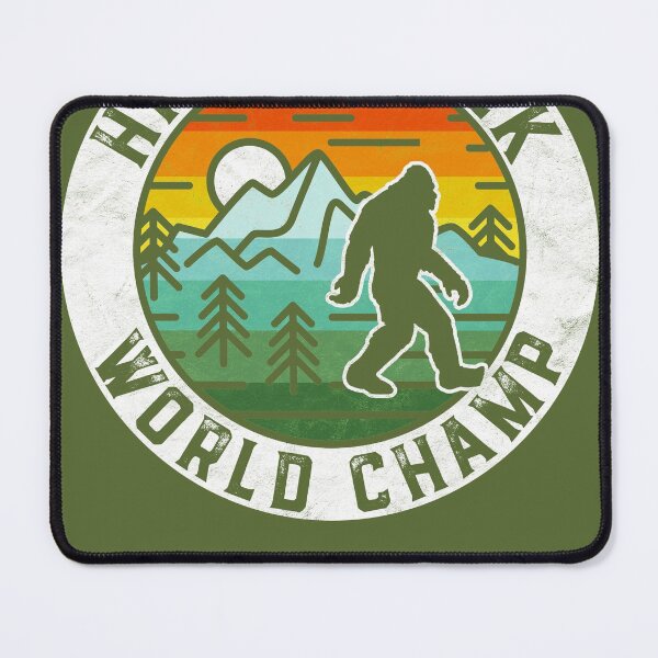 Item preview, Hide & Seek World Champ Retro Bigfoot Funny Nature Outdoors designed and sold by robotbasecamp.