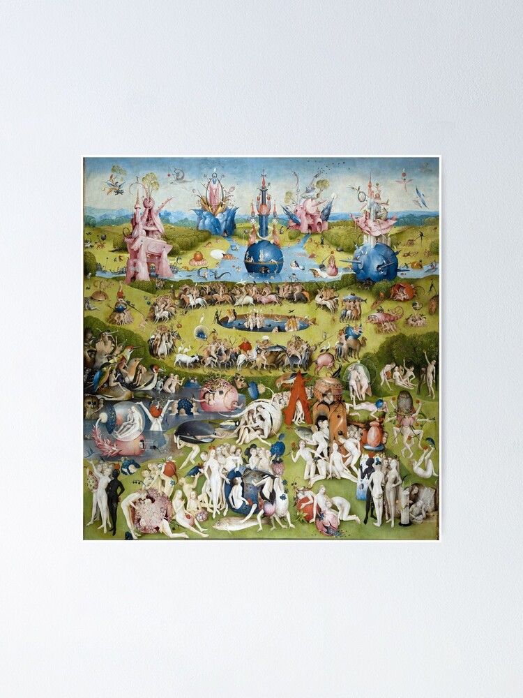 "Hieronymus Bosch, Der Garten der Lüste (15031515) zentrales Gemälde