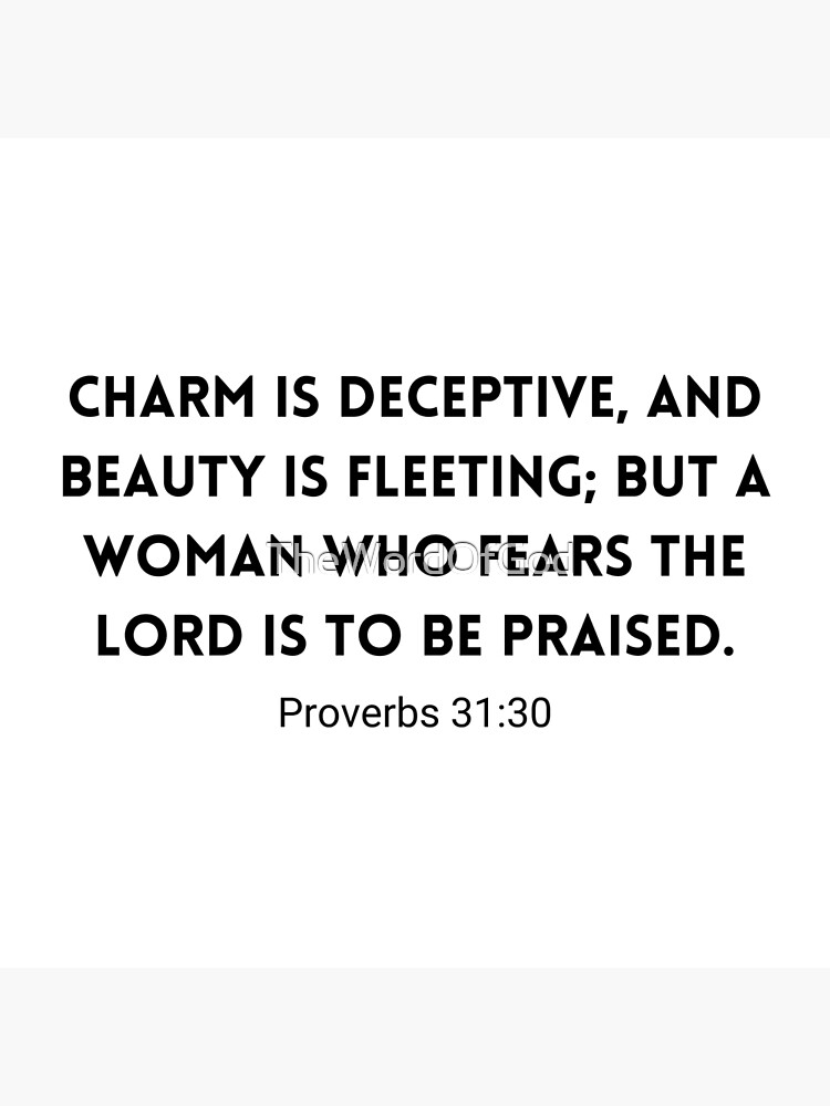 proverbs-31-30-niv-bible-verse-poster-for-sale-by-thewordofgod