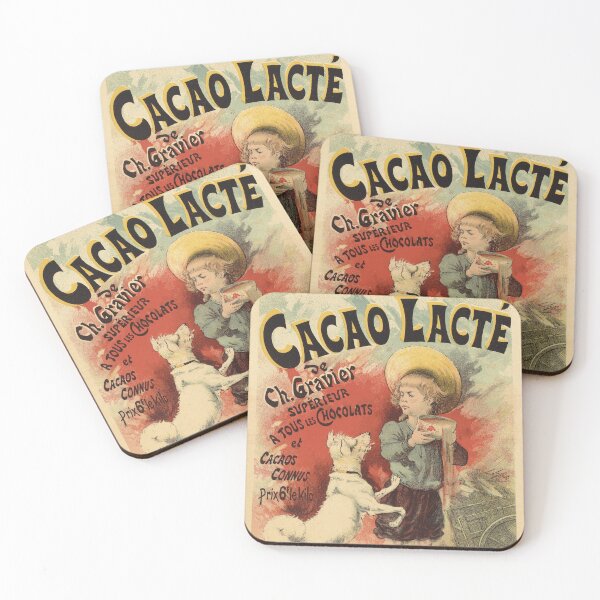 Item preview, Cacao Lacté (1895) - Lucien Lefèvre designed and sold by SALON DES ARTS.