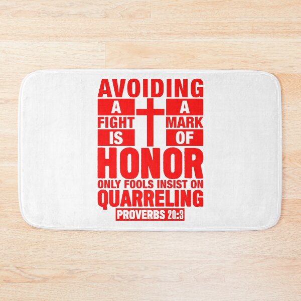 Item preview, Proverbs 20:3 designed and sold by plushism.