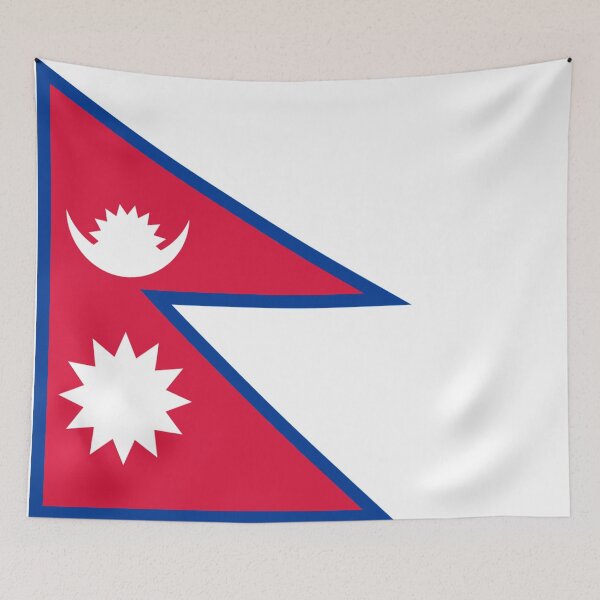 Item preview, Nepal Flag designed and sold by WorldFlagCo.