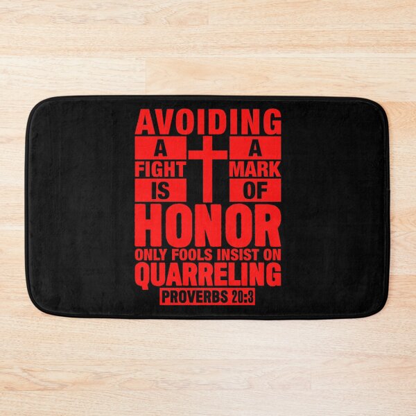 Item preview, Proverbs 20:3 designed and sold by plushism.