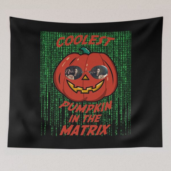 Item preview, Coolest Pumpkin in the Matrix designed and sold by TrendyRBTrinks.