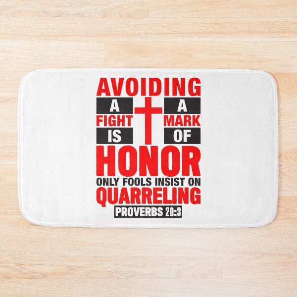 Item preview, Proverbs 20:3 designed and sold by plushism.