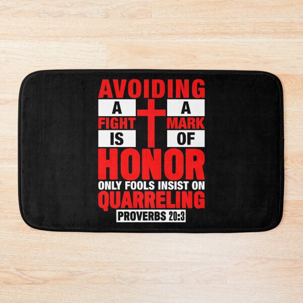 Item preview, Proverbs 20:3 designed and sold by plushism.