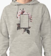 Floral Rectangle Logo Pullover Hoodie