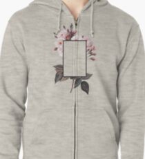 Blumen-Rechteck-Logo Kapuzenjacke