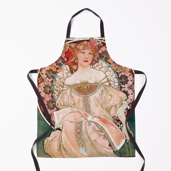 Item preview, Champenois art nouveau poster by Alfonse Mucha designed and sold by cutesy.