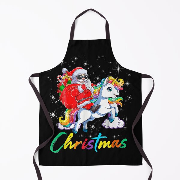 Item preview, Christmas Santa Riding Unicorn Xmas Gifts Woman Christmas designed and sold by theDlab.