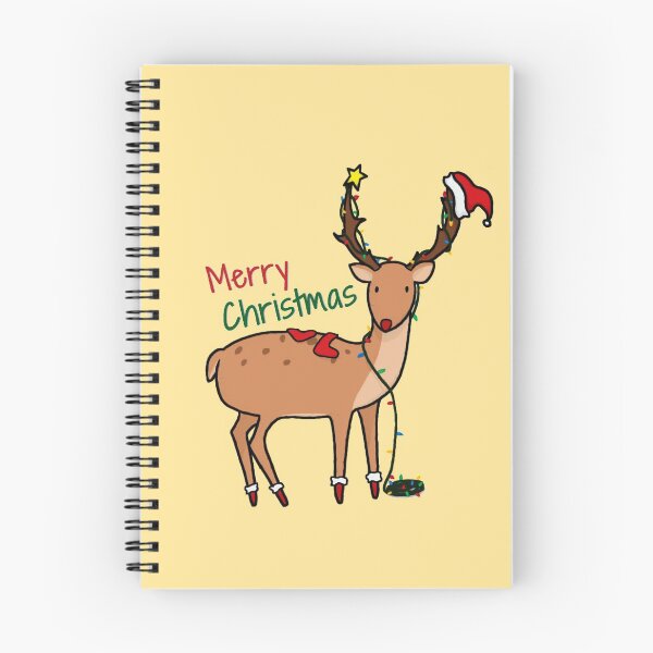 Aperçu de l'œuvre Joyeux Noël Cerf créée et vendue par simpleKPL.