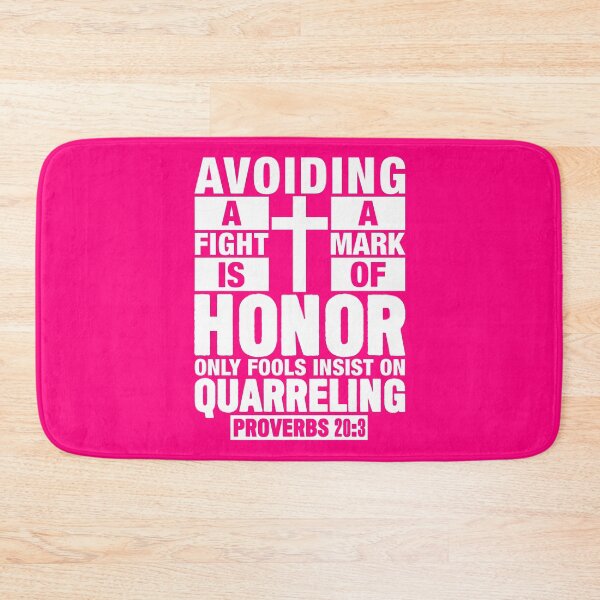 Item preview, Proverbs 20:3 designed and sold by plushism.