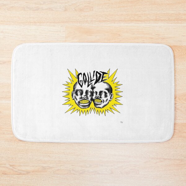 Item preview, Inktober 2021 DAY 17: Collide PRINT YELLOW designed and sold by packtcrushd.