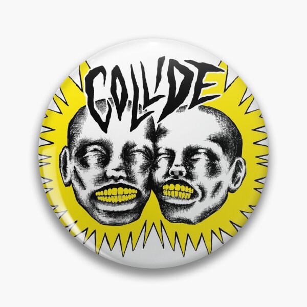 Artikelvorschau, Inktober 2021 TAG 17: Collide YELLOW entworfen und verkauft von packtcrushd.