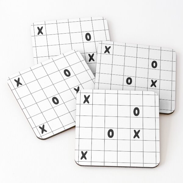 Item preview, Table, Criss Cross, Retro, Classic, Birthday, Pattern, Minimal, Minimalist, Pretty, abstract, game X-O designed and sold by Dogpleasworld.