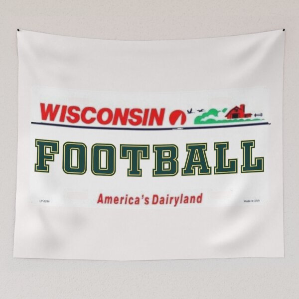 Item preview, WI football fan, Wisconsin football fan designed and sold by TrendyRBTrinks.