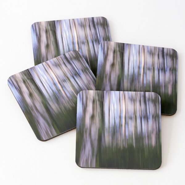 Item preview,  ICM Spooky forest in purple. Motion photo as an impressionist painting.                                                                                        designed and sold by Jonnekesart.