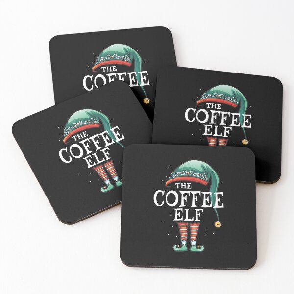 Item preview, The Coffee Elf Matching Group Christmas Party Pajama designed and sold by Delores Kinder.