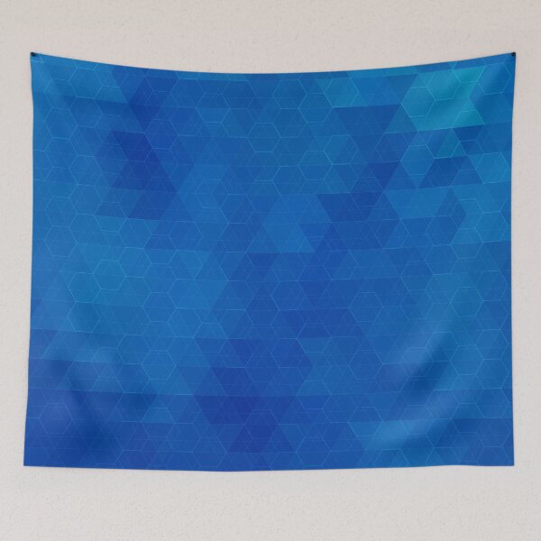 Item preview, Blue Geometric Pattern designed and sold by Vector Scout Lab.