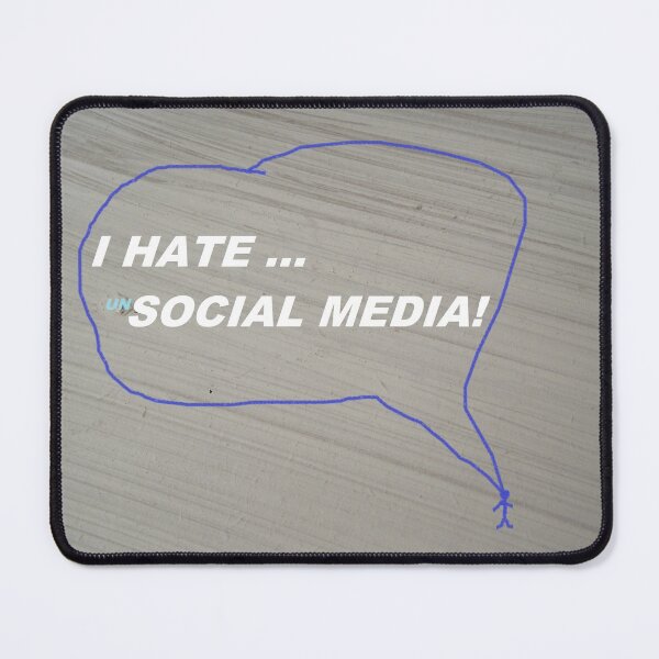 Item preview, SOCIAL MEDIA PROBLEM designed and sold by fluffystuffyness.
