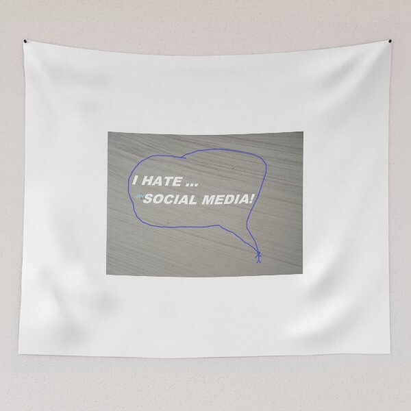 Item preview, SOCIAL MEDIA PROBLEM designed and sold by fluffystuffyness.
